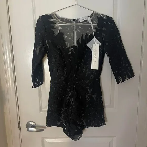 Alice McCall Women's Black Playsuit romper - Picture 5 of 7